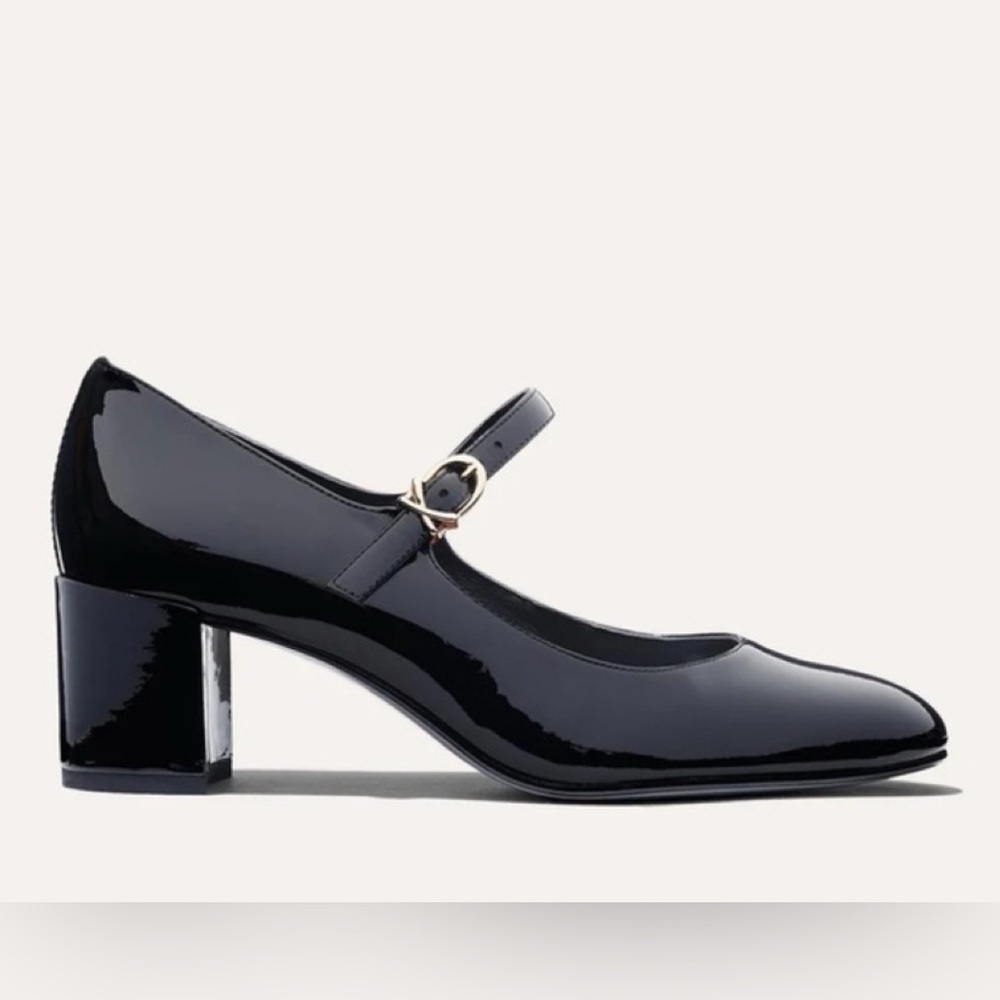 Margaux The Jane Heel Sz 7.5 - Black Patent